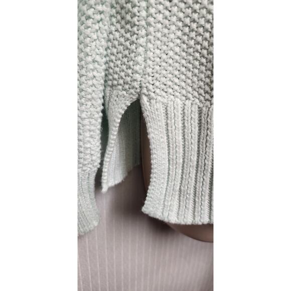 Lucky Brand V-Neck Long Sleeve Mint Green Knit Sweater Size XS - Picture 5 of 7